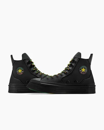 Zapatillas Converse Converse x Daily Paper Chuck 70 De Luxe Squared Hombre Negras Chile | C-76924139