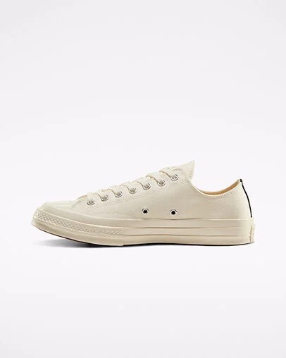 Zapatillas Converse Converse x PLAY Comme des Garçons Chuck 70 Hombre Blancas Rojas Chile | C-95164729