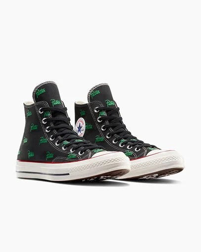 Zapatillas Converse Converse x Patta Chuck 70 Hombre Negras Verde Chile | C-19342789