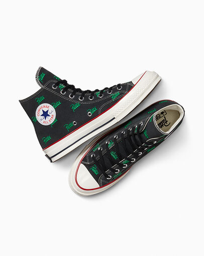 Zapatillas Converse Converse x Patta Chuck 70 Hombre Negras Verde Chile | C-19342789