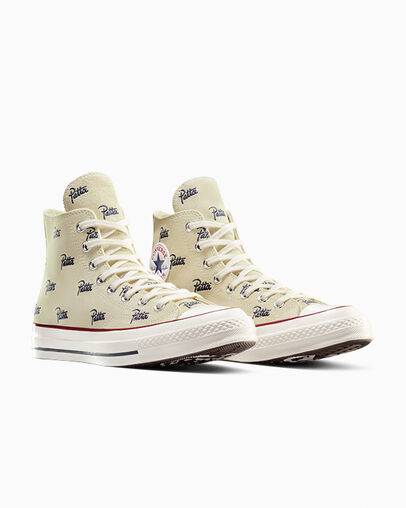 Zapatillas Converse Converse x Patta Chuck 70 Hombre Beige Blancas Azules Chile | C-13879249