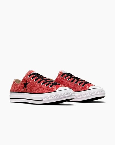 Zapatillas Converse Converse x Stüssy Chuck 70 Hombre Rojas Chile | C-08139769