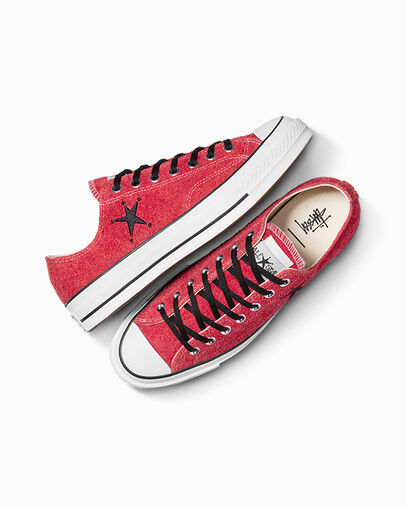 Zapatillas Converse Converse x Stüssy Chuck 70 Hombre Rojas Chile | C-08139769