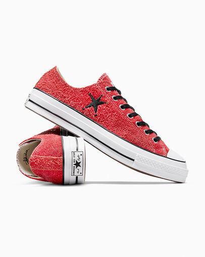 Zapatillas Converse Converse x Stüssy Chuck 70 Hombre Rojas Chile | C-08139769