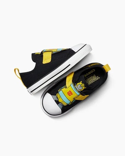 Zapatillas Converse Converse x Transformers Chuck Taylor All Star Niños Negras Amarillo Rojas Chile | C-46719309