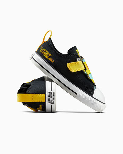 Zapatillas Converse Converse x Transformers Chuck Taylor All Star Niños Negras Amarillo Rojas Chile | C-46719309