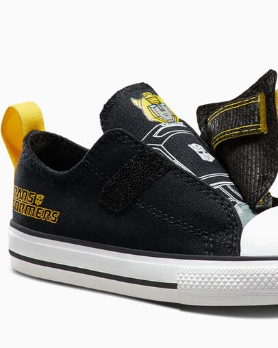 Zapatillas Converse Converse x Transformers Chuck Taylor All Star Niños Negras Amarillo Rojas Chile | C-46719309