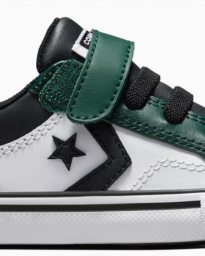 Zapatillas Converse Pro Blaze Niños Verde Negras Blancas Chile | C-58492019