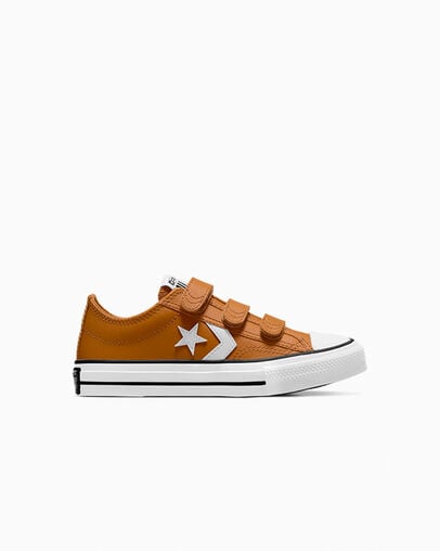 Zapatillas Converse Star Player 76 Leather Niños Multicolor Chile | C-49502179