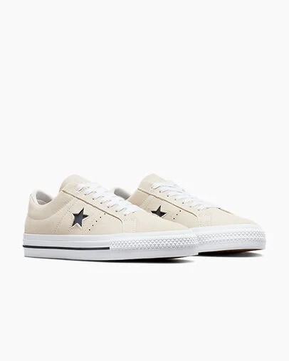 Zapatillas Skate Converse CONS One Star Pro Suede Hombre Blancas Negras Chile | C-17284369