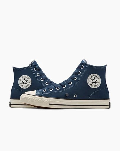 Zapatillas Skate Converse Chuck Taylor All Star Pro Suede Mujer Azul Marino Negras Chile | C-82973019