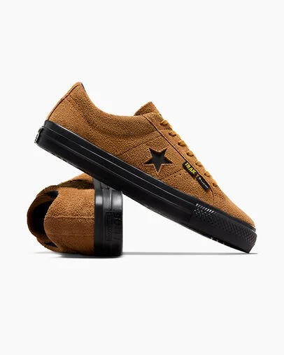 Zapatillas Skate Converse Converse x IRAK NYC One Star Pro Mujer Marrones Negras Chile | C-42978519