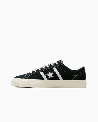 Zapatillas Skate Converse Converse x PLAY Comme des Garçons One Star Academy Pro Mujer Negras Rojas Chile | C-41259869