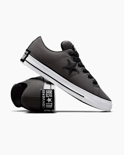 Zapatillas Skate Converse One Star Puff Mujer Negras Blancas Chile | C-95124679