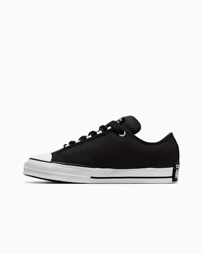 Zapatillas Tenis Converse Chuck Taylor Puff Hombre Negras Blancas Chile | C-36147589