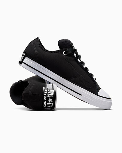 Zapatillas Tenis Converse Chuck Taylor Puff Hombre Negras Blancas Chile | C-36147589