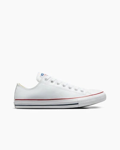 Zapatillas Tenis Converse Chuck Taylor All Star Leather Hombre Blancas Chile | C-62541099