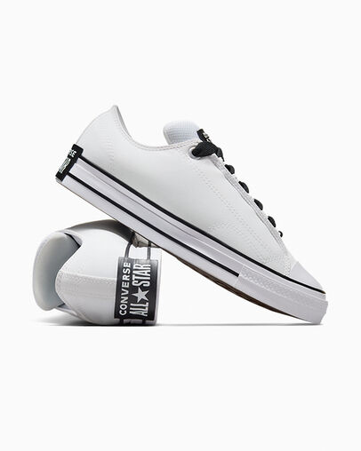 Zapatillas Tenis Converse Chuck Taylor Puff Hombre Blancas Negras Chile | C-13862749