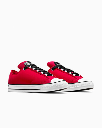 Zapatillas Tenis Converse Chuck Taylor Puff Hombre Rojas Blancas Negras Chile | C-98026519