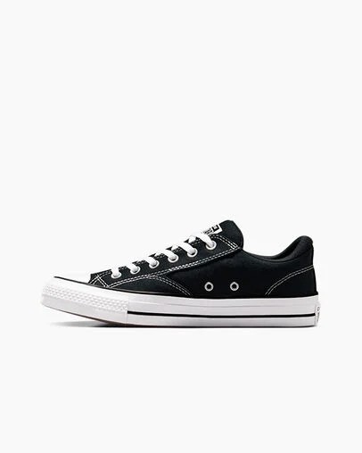 Zapatillas Tenis Converse Chuck Taylor All Star Malden Street Hombre Negras Blancas Chile | C-84923079