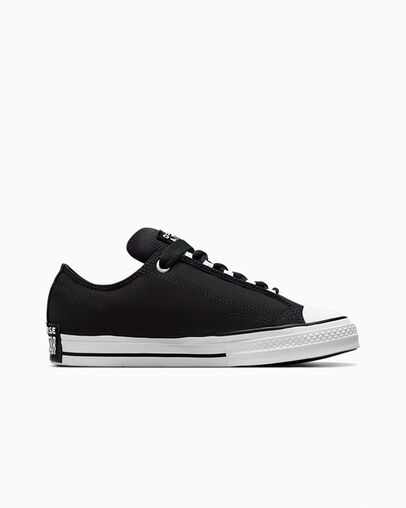 Zapatillas Tenis Converse Chuck Taylor Puff Mujer Negras Blancas Chile | C-18492059