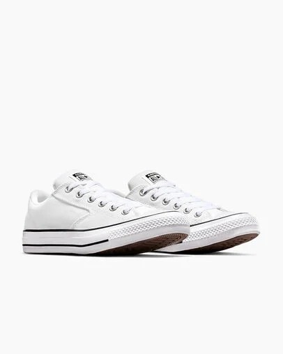 Zapatillas Tenis Converse Chuck Taylor All Star Malden Street Mujer Blancas Negras Chile | C-81930649