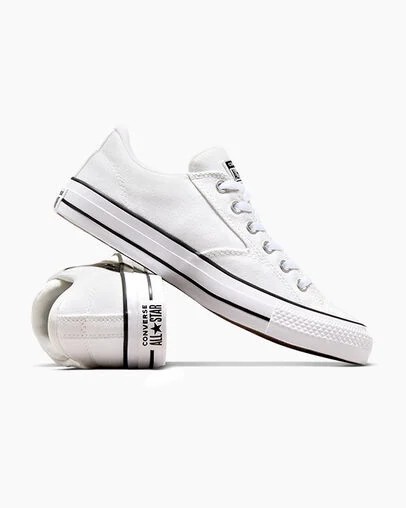 Zapatillas Tenis Converse Chuck Taylor All Star Malden Street Mujer Blancas Negras Chile | C-81930649