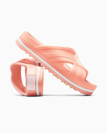 Zapatillas Tenis Converse Chuck Taylor All Star Lounge Sandal Lite CX Mujer Coral Blancas Coral Chile | C-17984639