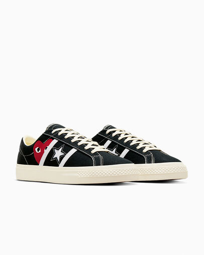 Zapatillas Tenis Converse Converse x PLAY Comme des Garçons One Star Academy Pro Hombre Negras Rojas Chile | C-47985369