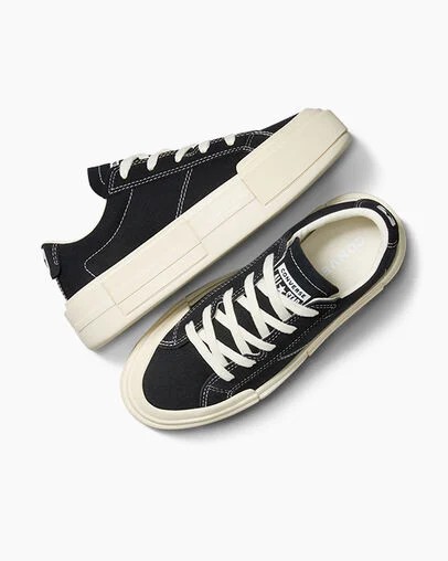 Zapatillas Tenis Converse Cruise Hombre Negras Blancas Chile | C-84615029