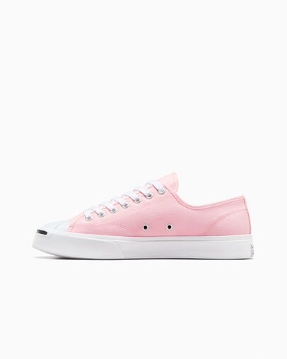 Zapatillas Tenis Converse Jack Purcell Mujer Rosas Blancas Negras Chile | C-84175329