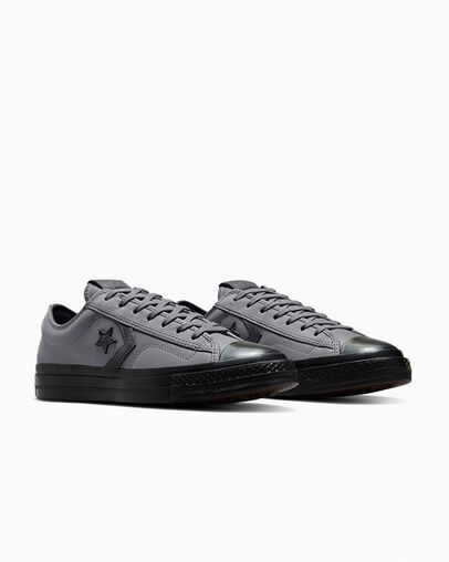 Zapatillas Tenis Converse Star Player 76 Luxe Hombre Gris Negras Chile | C-01423769