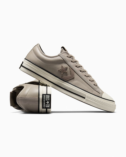 Zapatillas Tenis Converse Star Player 76 Luxe Hombre Gris Marrones Chile | C-47180259