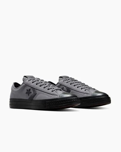 Zapatillas Tenis Converse Star Player 76 Luxe Mujer Gris Negras Chile | C-78136529