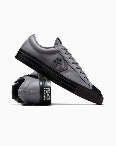 Zapatillas Tenis Converse Star Player 76 Luxe Mujer Gris Negras Chile | C-78136529