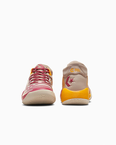 Zapatillas de Baloncesto Converse All Star BB Shift CX Hombre Beige Claro Amarillo Rosas Chile | C-06584799