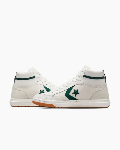 Zapatillas de Baloncesto Converse Pro Blaze Classic Sport Luxe Hombre Blancas Verde Chile | C-65814979