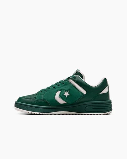 Zapatillas de Baloncesto Converse Weapon Leather Hombre Verde Chile | C-19367859