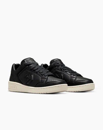 Zapatillas de Baloncesto Converse Weapon Mono Leather Mujer Negras Beige Blancas Chile | C-58307969