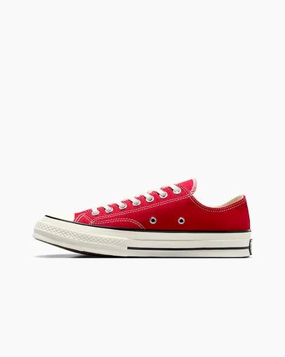 Zapatillas de Lona Converse Chuck 70 Hombre Rojas Negras Chile | C-97502689