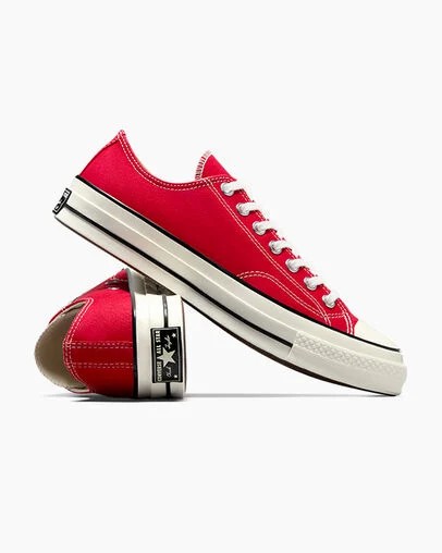 Zapatillas de Lona Converse Chuck 70 Hombre Rojas Negras Chile | C-97502689