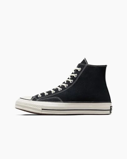 Zapatillas de Lona Converse Chuck 70 Hombre Negras Chile | C-72340159