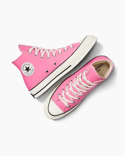 Zapatillas de Lona Converse Chuck 70 Hombre Rosas Negras Chile | C-98402769