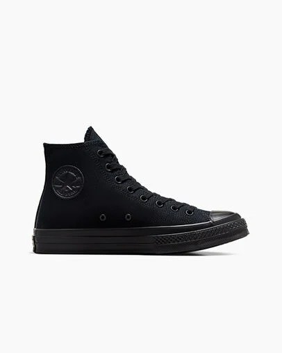 Zapatillas de Lona Converse Chuck 70 Hombre Negras Chile | C-06429539