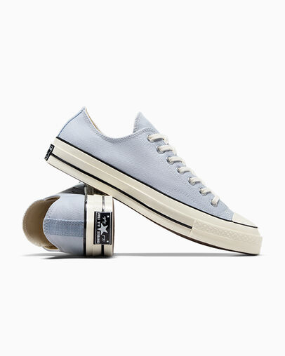 Zapatillas de Lona Converse Chuck 70 Mujer Gris Negras Chile | C-09657319