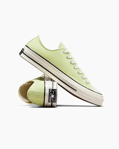 Zapatillas de Lona Converse Chuck 70 Mujer Verde Negras Chile | C-65431879