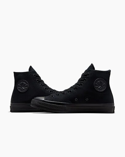 Zapatillas de Lona Converse Chuck 70 Mujer Negras Chile | C-79248159