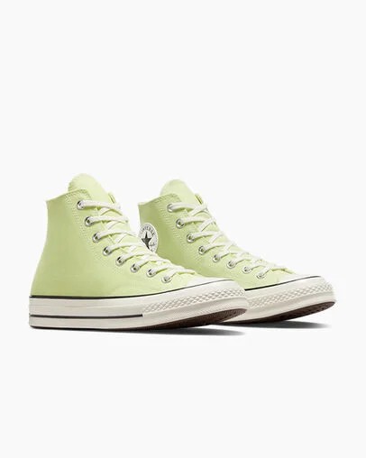 Zapatillas de Lona Converse Chuck 70 Mujer Verde Negras Chile | C-32451079