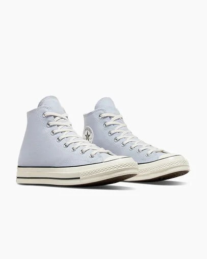 Zapatillas de Lona Converse Chuck 70 Mujer Gris Negras Chile | C-56382799