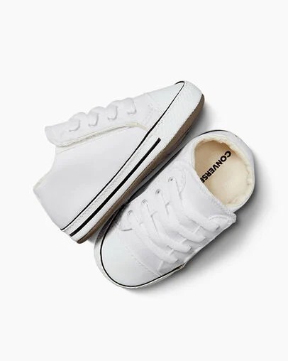 Zapatillas de Lona Converse Chuck Taylor All Star Cribster Niños Blancas Beige Blancas Chile | C-20345769